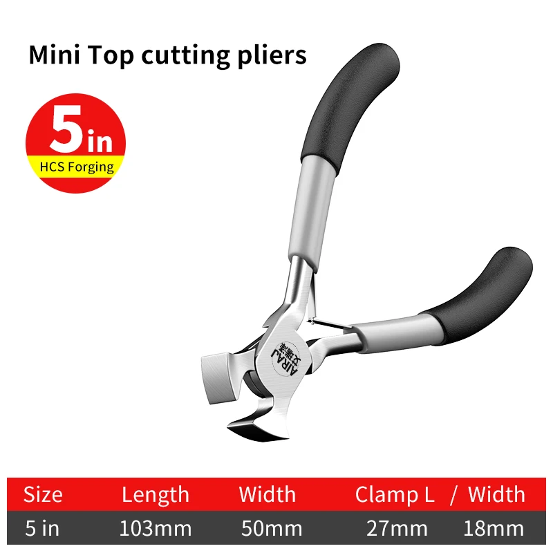 Mini Tang Diagonale Tang Ronde Gebogen Puntsnijder Handwerk Kralen Geïsoleerde Tang Voor DIY Kleine Sieraden tang gereedschap