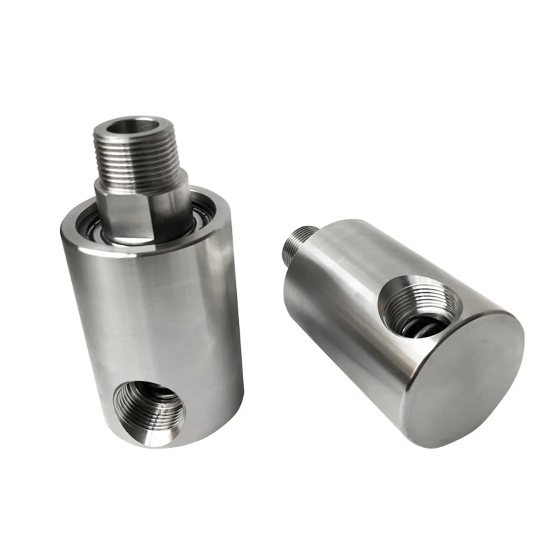 

Special for high-pressure automatic car washing machine, stainless steel thread connection 360-degree universal rotary joint