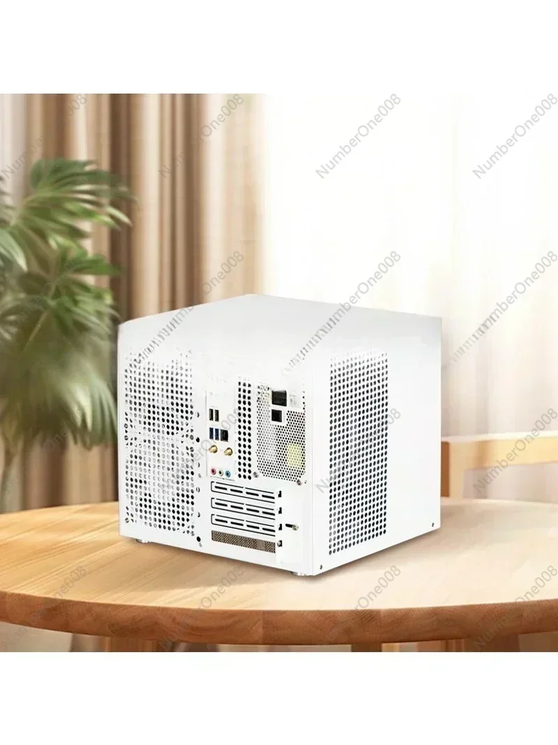 Sagittarius 8-bay NAS chassis with backboard, ATX power supply, MATX full height PCIe, Qunhui AIO storage, UNRAID