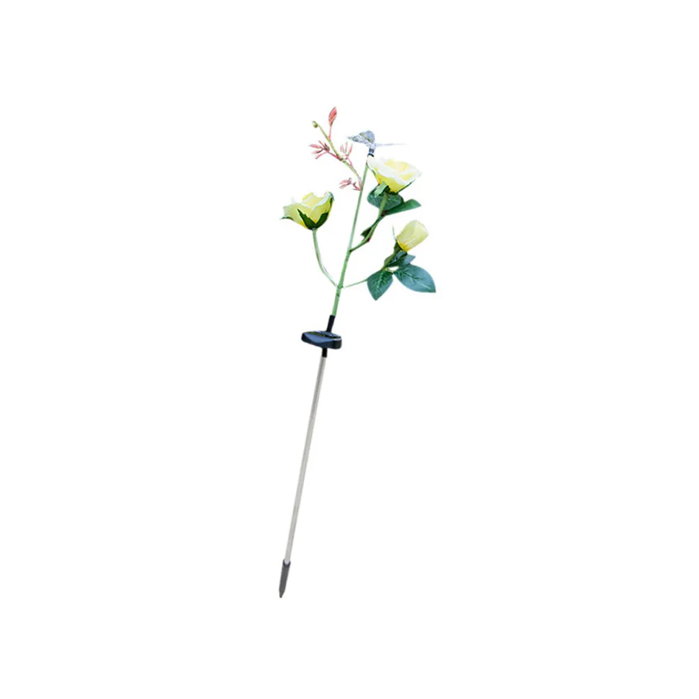 

Solar Powered 8Hrs Garden Stake Lawn Lamp Outdoor Waterproof Led Flower Lighting Balcony Yard Decor