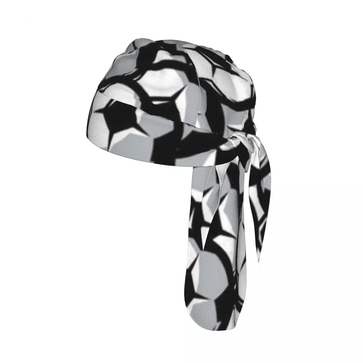 

Soccer Balls Pattern Sport Running Hiking Sunscreen Hood Headwear Cycling Cap Quick Dry Pirate Hat