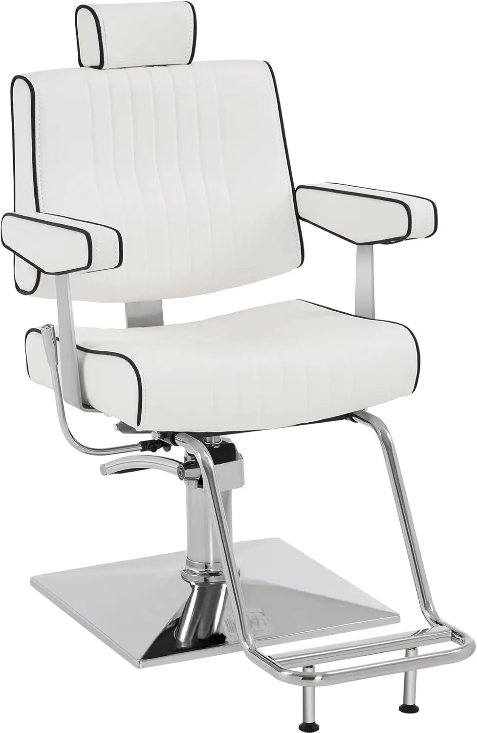 

Classic Barber Chair All Purpose Modern Hydraulic Recline Swivel Heavy Duty Hair Salon Styling Beauty Spa Equipment