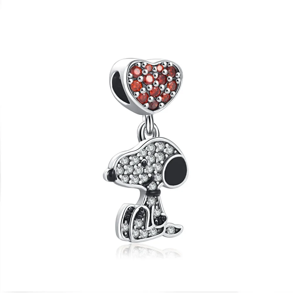 Fijne 925 Zilveren Fit Originele Armband Europa Leuke Cartoon Pop Serie Dangle Charm Kralen Ketting Hanger Diy Vrouwen Sieraden Gift