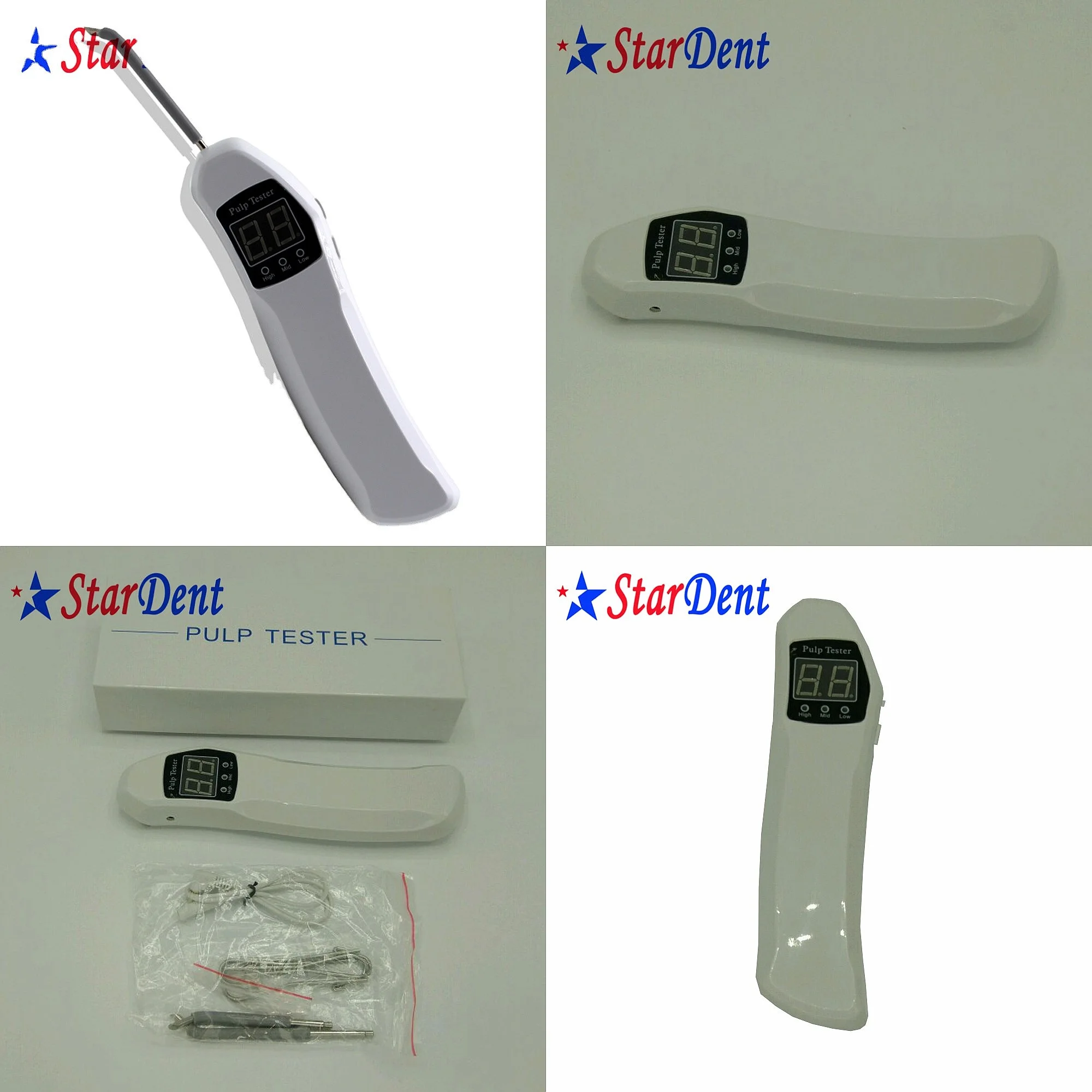 Oral pulp vitality tester, pulp health tester, testing equipment, dentals nerve electrical vitality detector