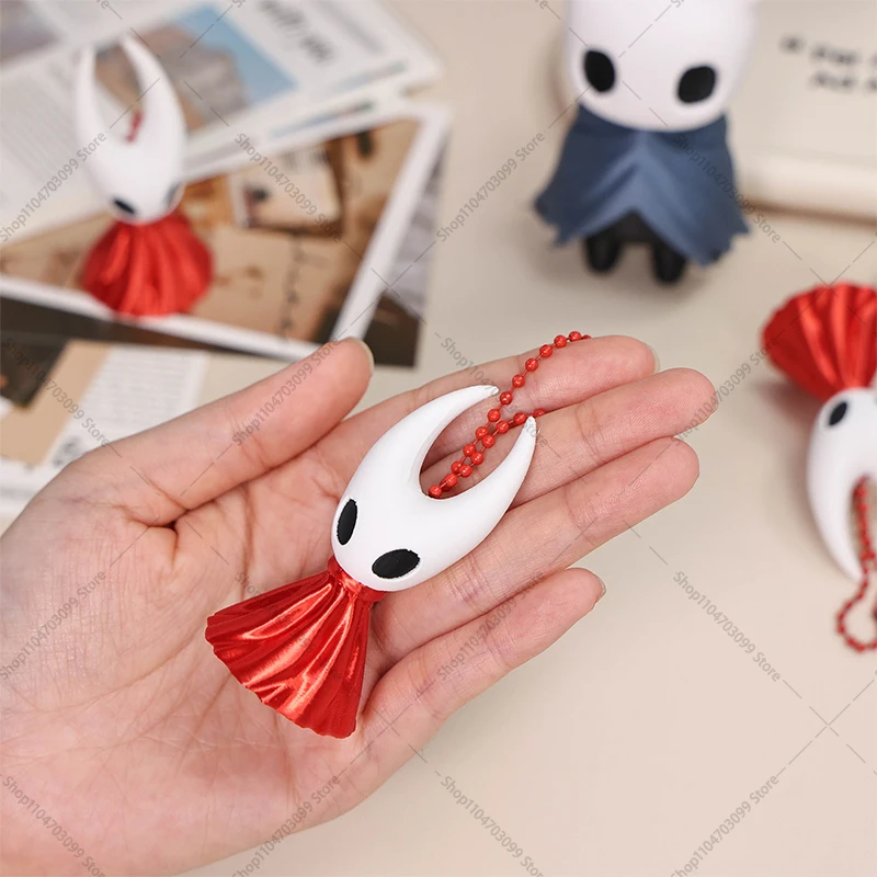 3d impresso oco cavaleiro figuras hornet chaveiros bonito anime figura boneca mochila pingente presentes de aniversário