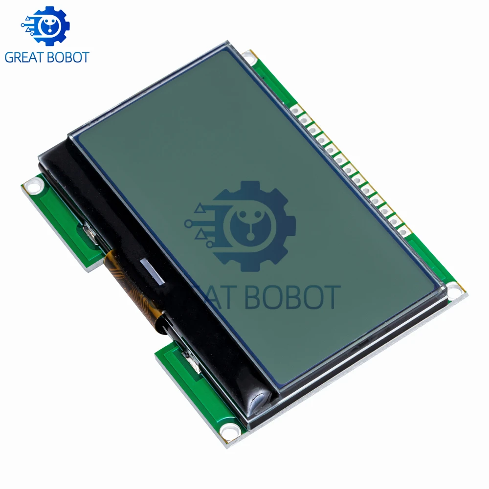 BS LCD12864 12864-06D, 12864, LCD Module, COG, With Chinese Font, Dot Matrix Screen, SPI Interface