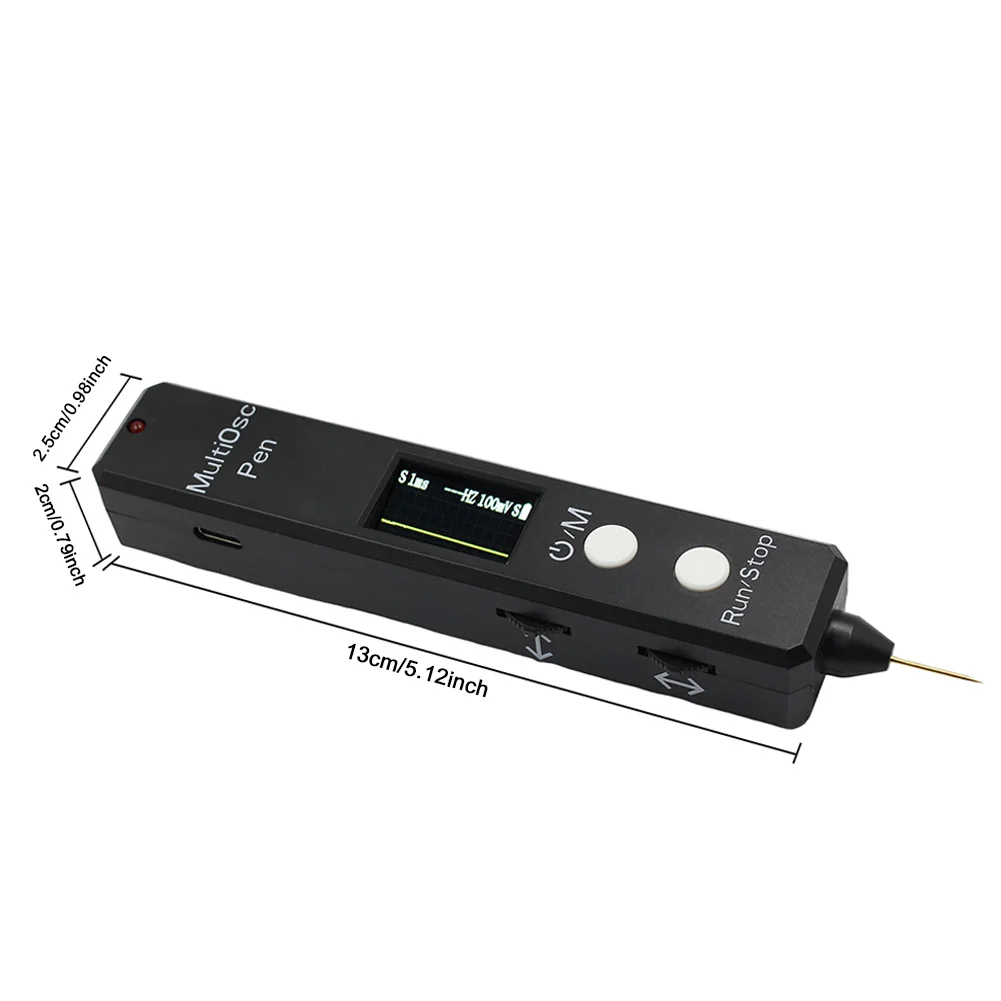 Penna di rilevamento della tensione del diodo della resistenza 4 in 1 2MSa/s frequenza di campionamento 400KHz penna del Tester di tensione della penna del rilevatore di tensione della larghezza di banda