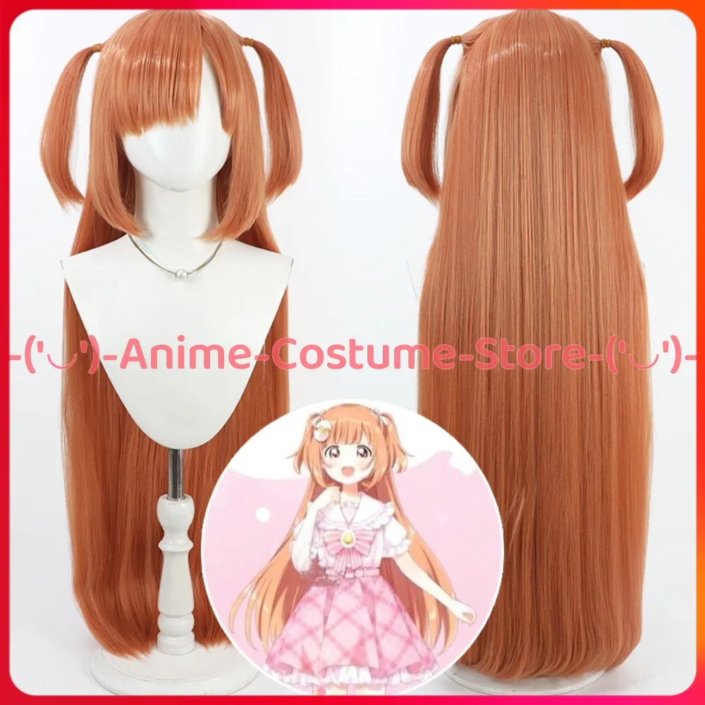 

Виртуальный VTuber Mica Tamago, парик для косплея, аниме, игровой персонаж, Хэллоуин, карнавальный костюм для вечеринки, парики, термостойкие синтетические волосы