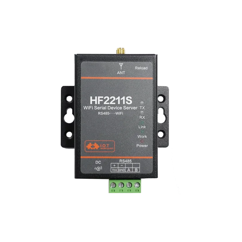 

Модульный преобразователь HF2211S с последовательным сигналом на WiFi RS485 на WiFi/Ethernet для промышленной автоматизации передачи данных TCP IP Telnet Modbus