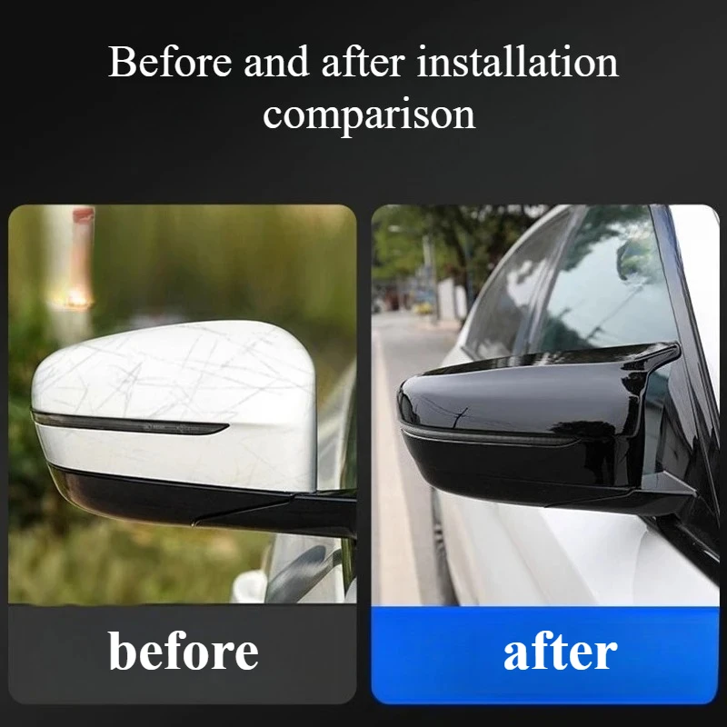 Rearview Mirror Protective Cover for BMW Rearview Mirror Shell Cover 3 5 7 2 4 Series X1X2X3X4X5X6Modified Rearview Mirror Cover