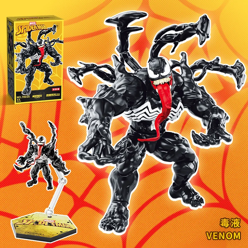 Marvel Legends Blöcke Venom SCHWARZ ANZUG Spider Man Bausteine GRÜN GOBLIN Cartoon baustein Spielzeug Für Kinder Geschenke – Detail 7