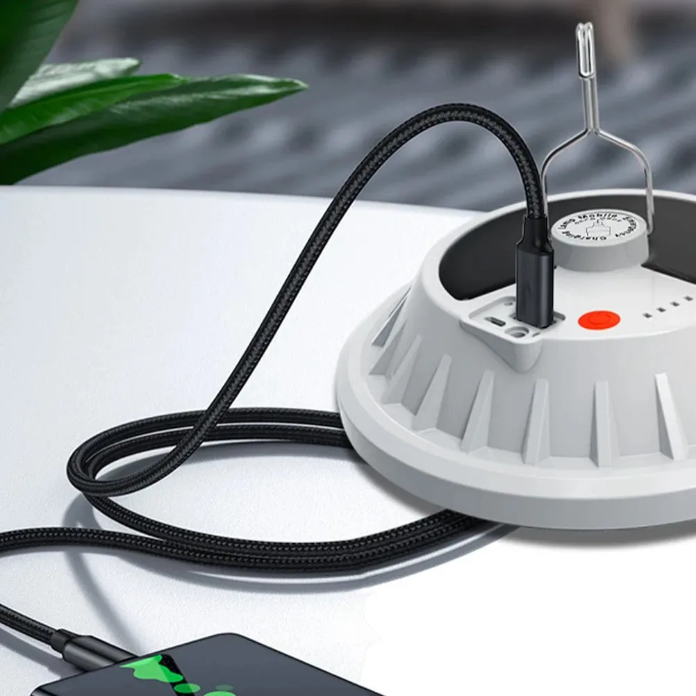 Solar Powered LED Light Camping Lantern Lightweight Remote Control Hiking Hunting Fishing Reading Outdoor Emergency Portable