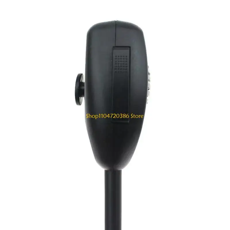 K0EA ノイズキャンセリングスピーカーハンドヘルドマイク、耐摩耗性配線付き、ビジネス無線用の効率的な通信