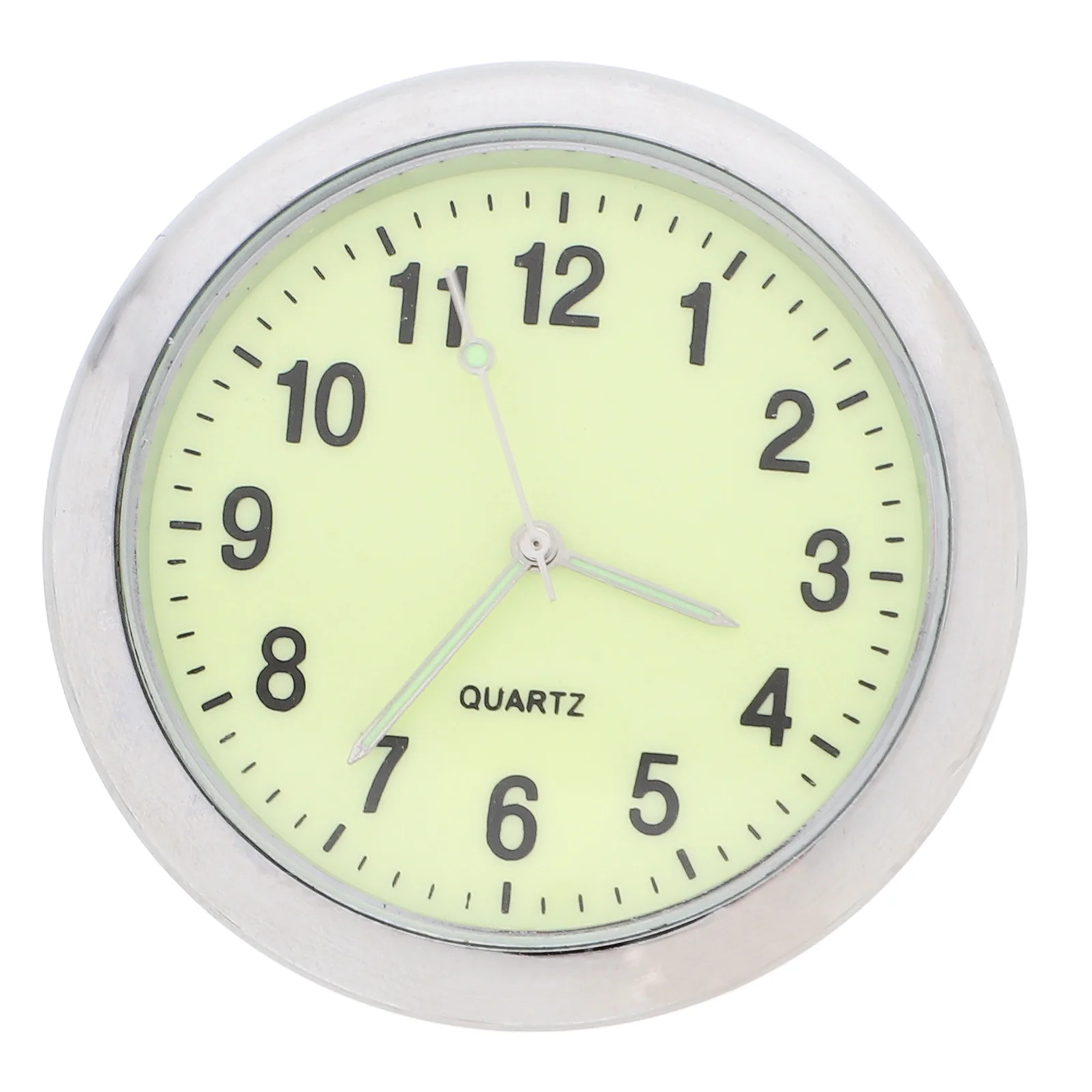 

Car Quartz Clock Mini Tiny Stick on Automotive Clocks for Dash Glass Small Travel