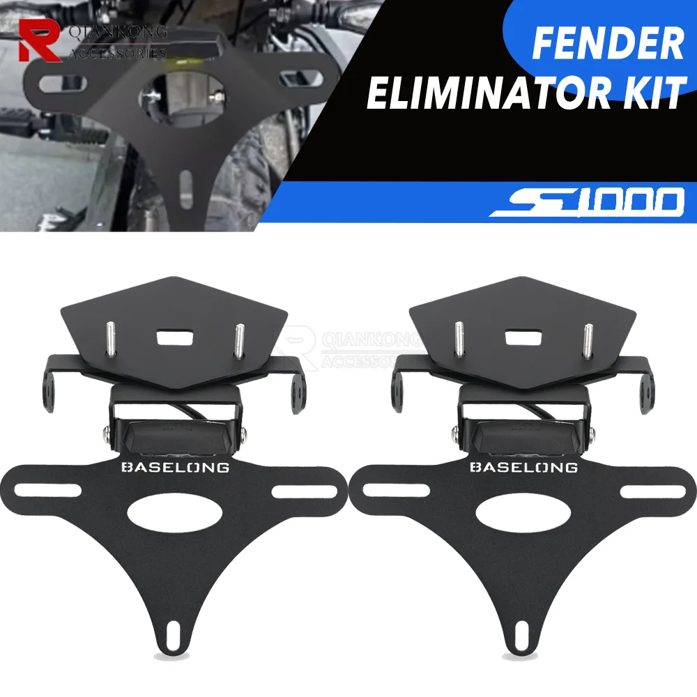 

S1000RR License Plate Holder Number For BMW S1000RR / M Sport 2019-2026 S1000R Motorcycle Tail Tidy With Led Light Accessories