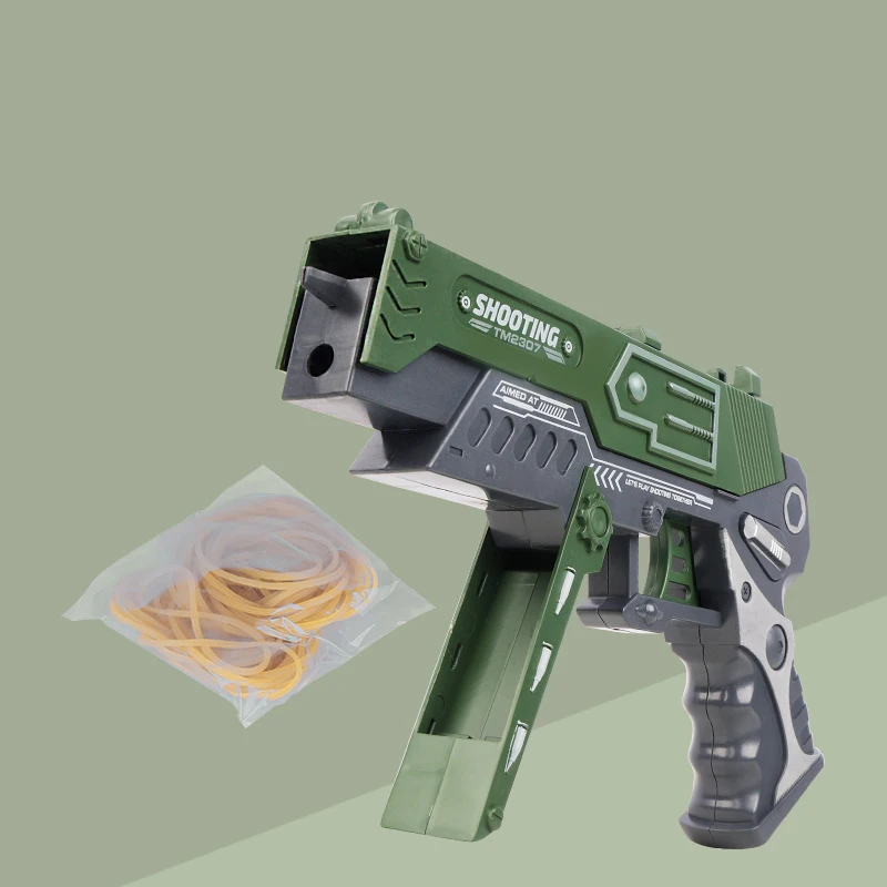 Small Size Plastic Rubber Band Gun Toys Creative Gifts For Boy