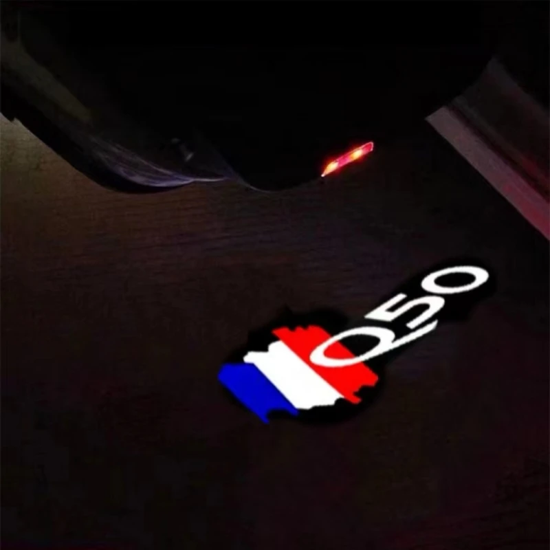 

For Infiniti QX30/50/70/56/80/60 Q30 G37/G25 Q50/70/60 M/EX Series JX35 LED Car Door Welcome Light Shadow Lamp Laser Projector