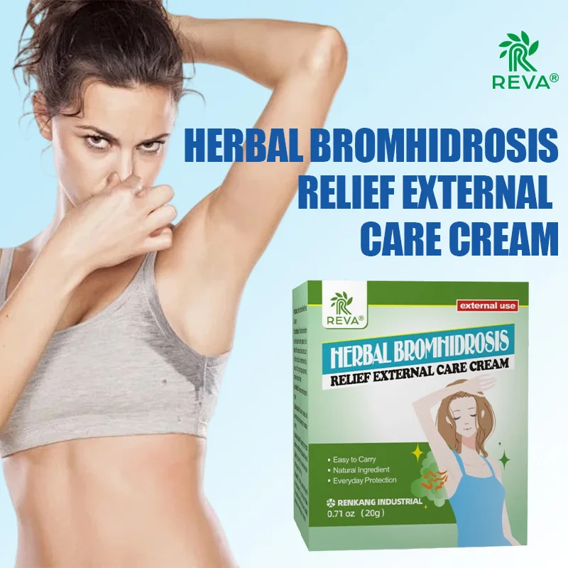 

Herbal Underarm Odor Cream External Use Removes Foul Smell Reduces Excessive Sweating