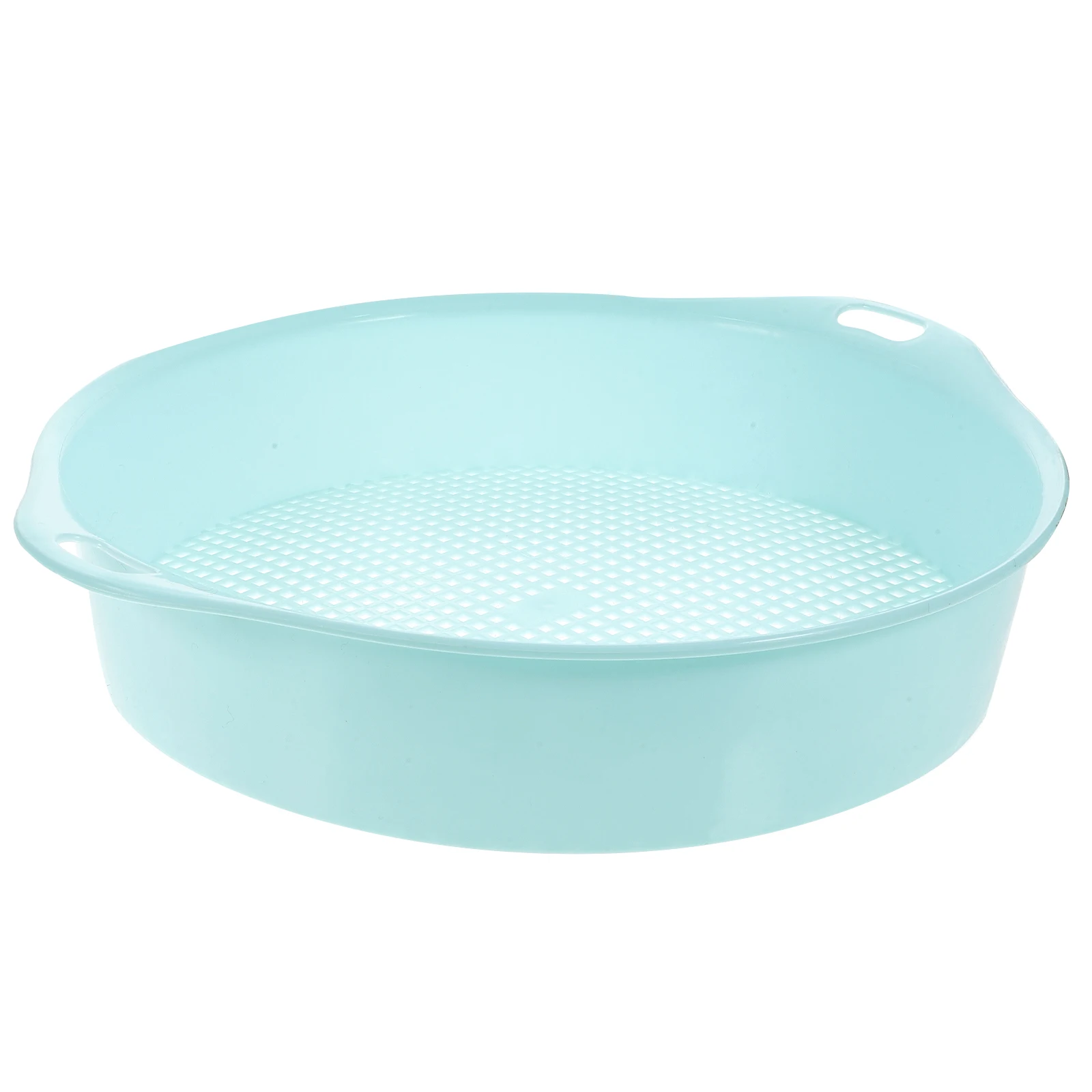 

Sand Shovel Plastic Mesh Sieve Child Soil Dirt Sifter Large Garden Driveway Grid for Gravel
