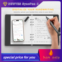 NEWYES SyncPen 4 Set Smart Pen with Digital Notebook Erasable Gel Pen Sync Pen Digital Pen Bluetooth Wireless OCR for Business M