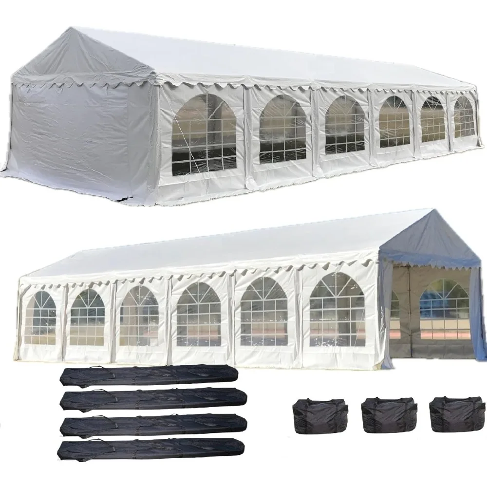 40'x20' Fire Retardant (FR) PVC Party Tent,Wedding Tent Canopy,Outdoor Event Shelter,Garden Gazebo