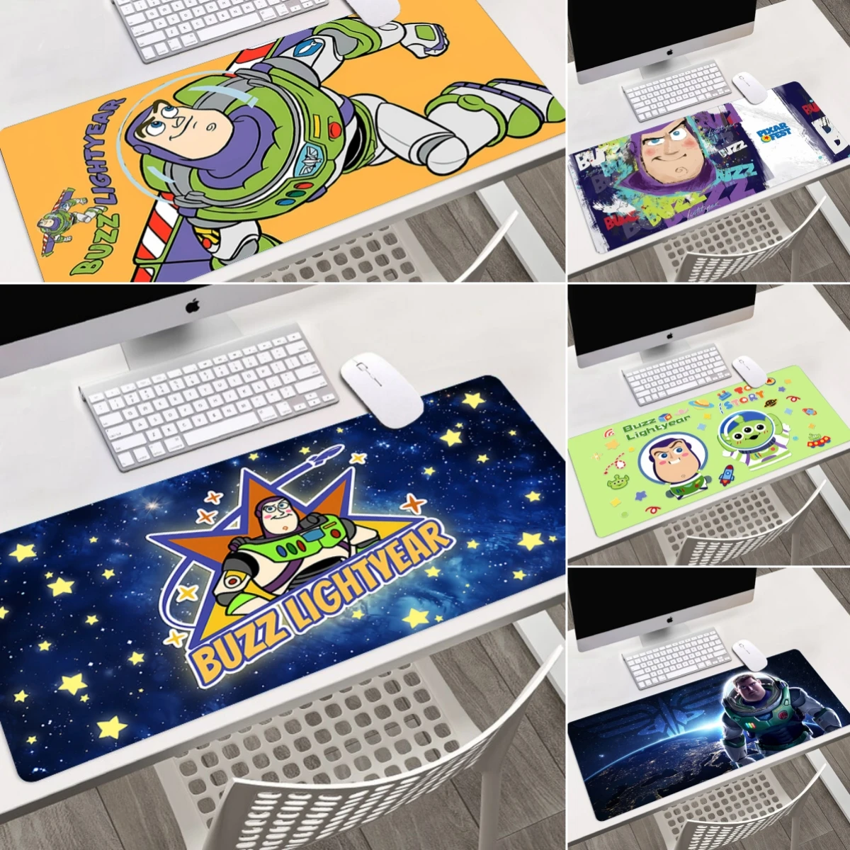 Large Mousepad XXL  Buzz Lightyear Pad Keyboard Gaming Accessories Mouse Mats Game Office Computer Desk Mat table mats