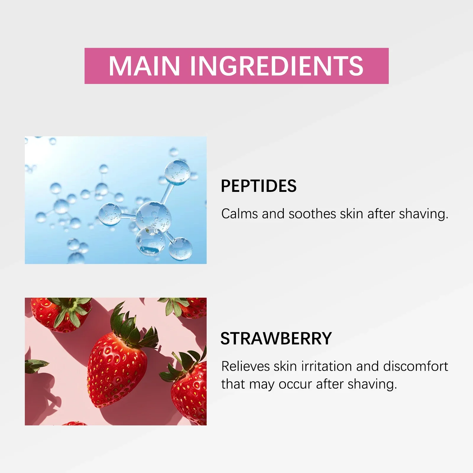 90 مللي فانيليا الفراولة لترطيب البشرة الناعمة، زيت الحلاقة الناعم، زيت الحلاقة بعد الإبط حقًا لجميع أنواع البشرة