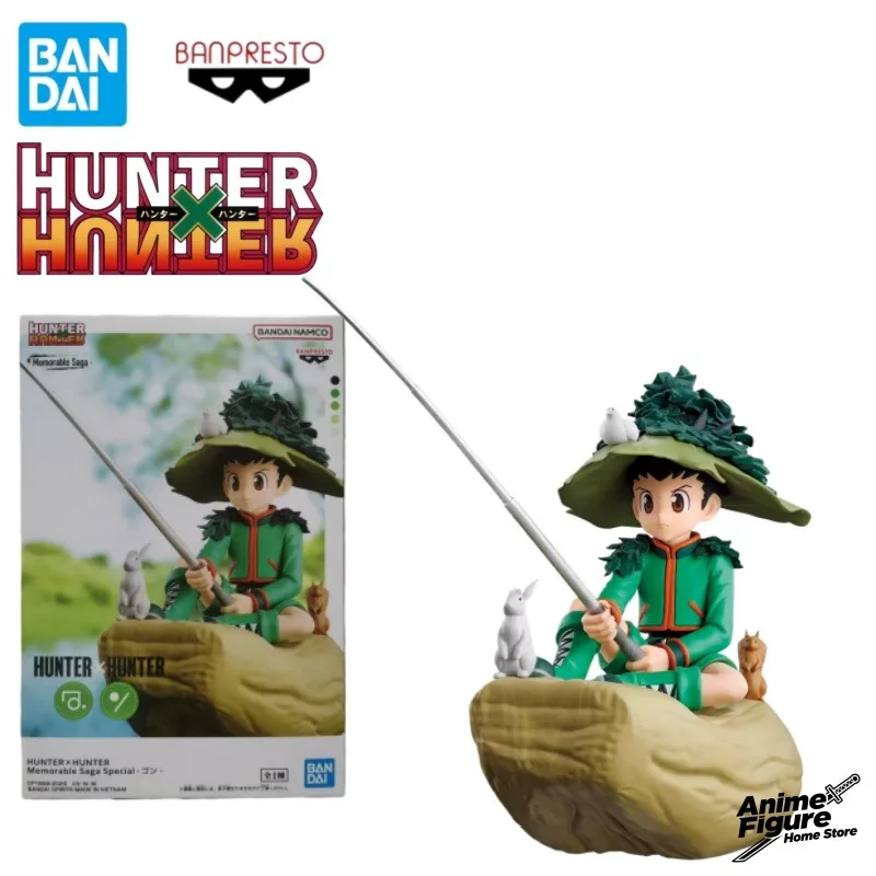 

100%Original in Stock BANDAI HUNTER×HUNTER Memorable Saga GON·FREECSS Anime character toy model desktop ornaments collection