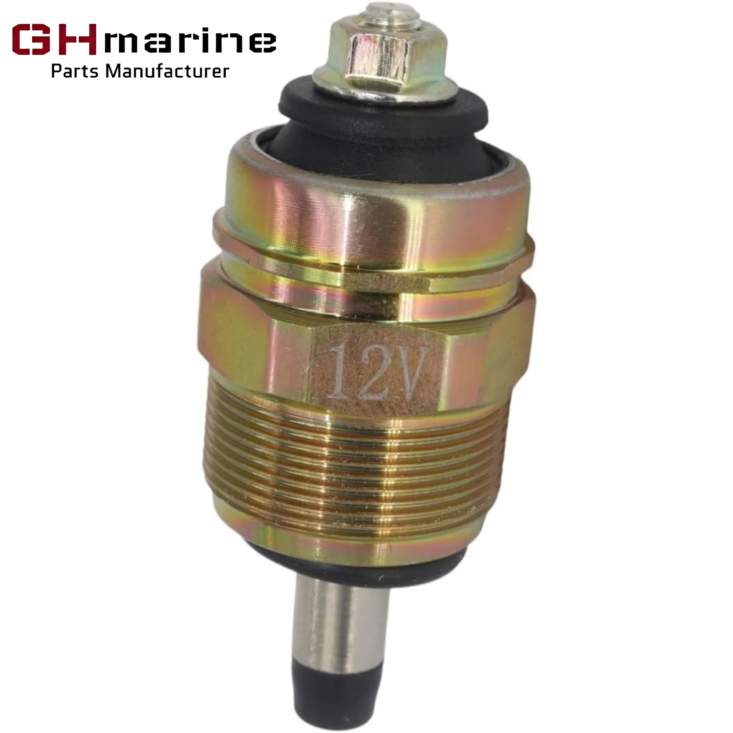 12V Stop Solenoid Stop For Fuel Injection Pump Series Penta AD31 AD41 TAMD41 TMD22 MD22 KAD43 KAD32P TAMD42 KAD42A 876614 844187