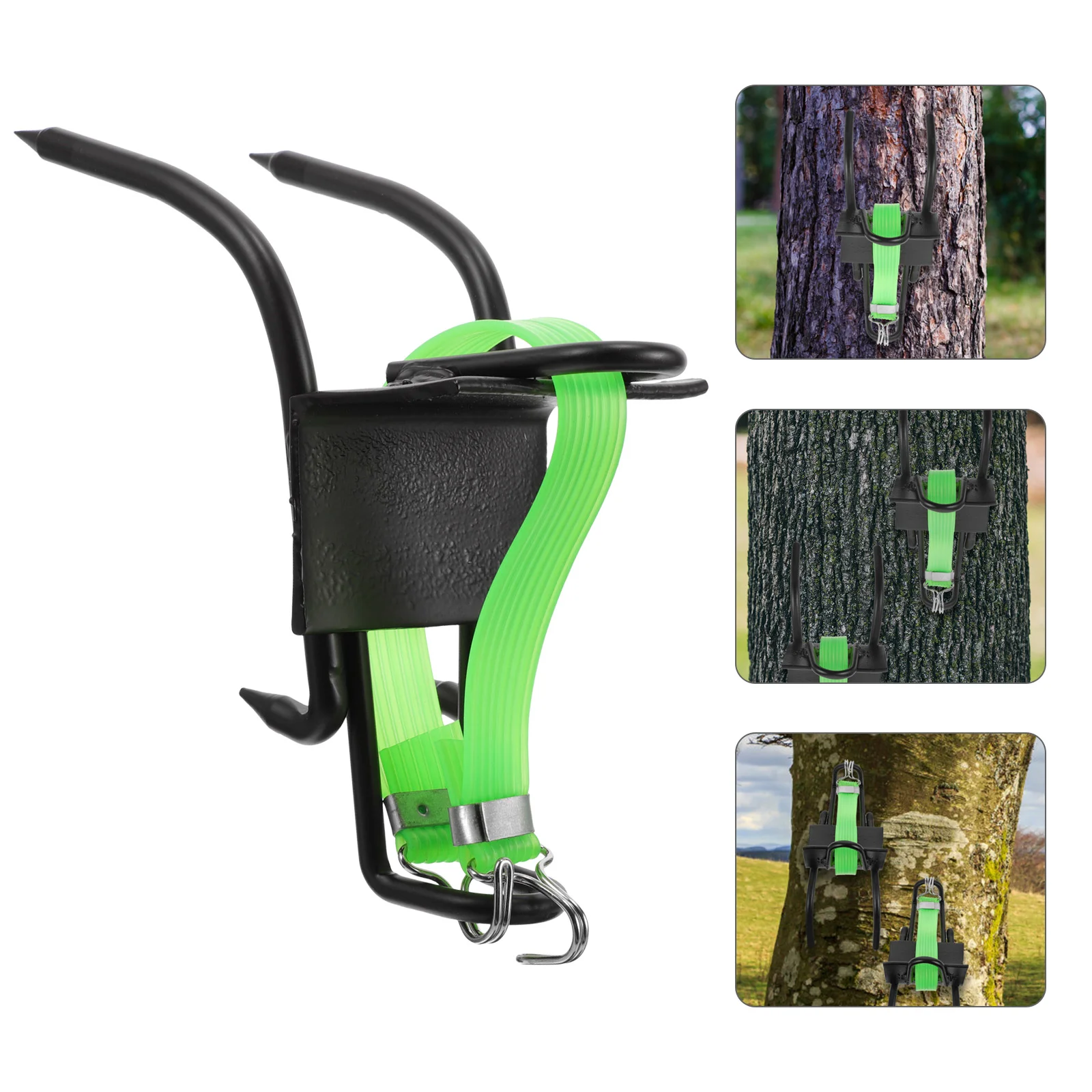 

Tree Climbing Buckle Electricity Pole Tool Practical Shoes Outdoor Spikes and Gear 45 Steel Cat Claw Equipment for Trees Tools