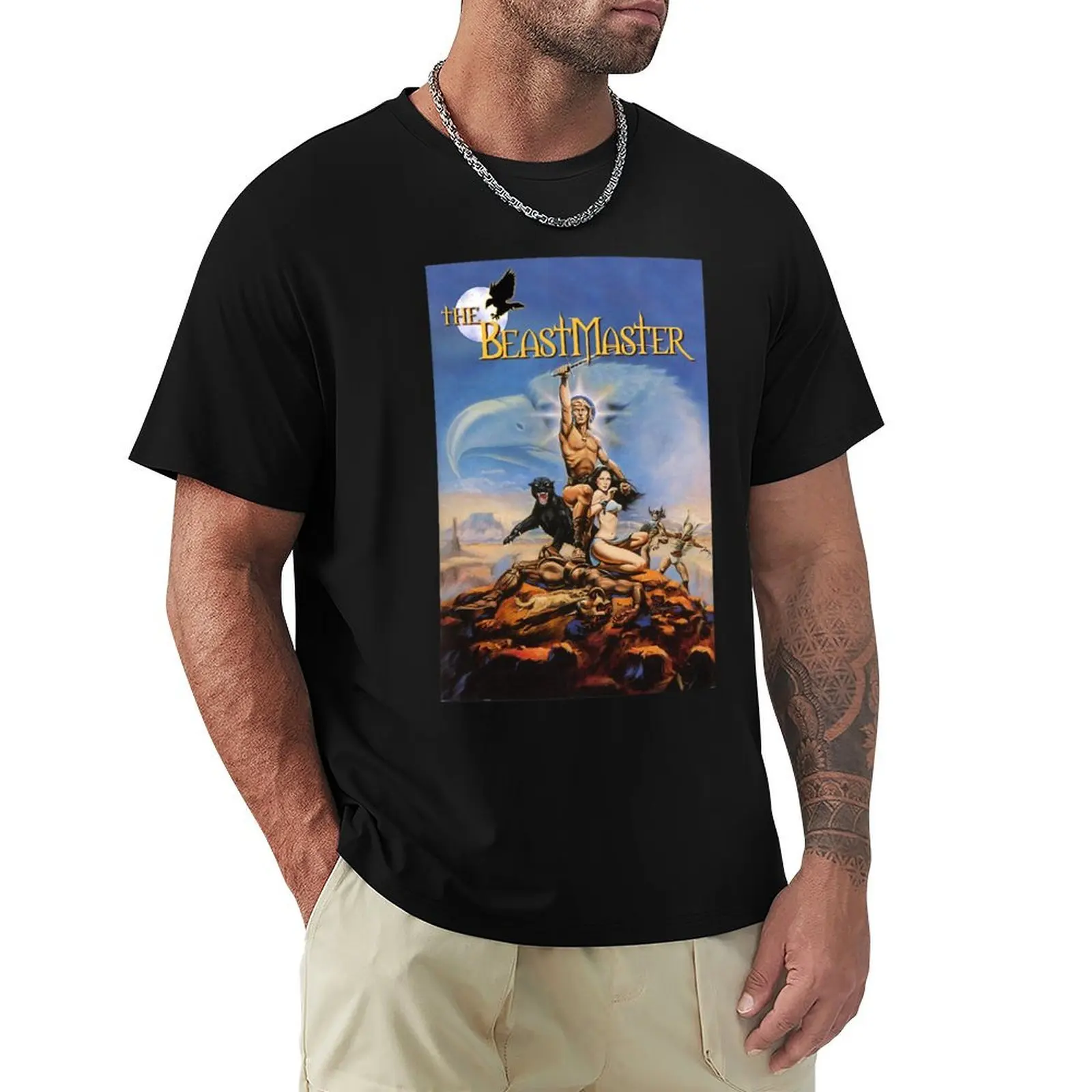 Gigantic Influences Of The Beastmaster T-Shirt Non-Shrink Basic Cotton T-Shirt
