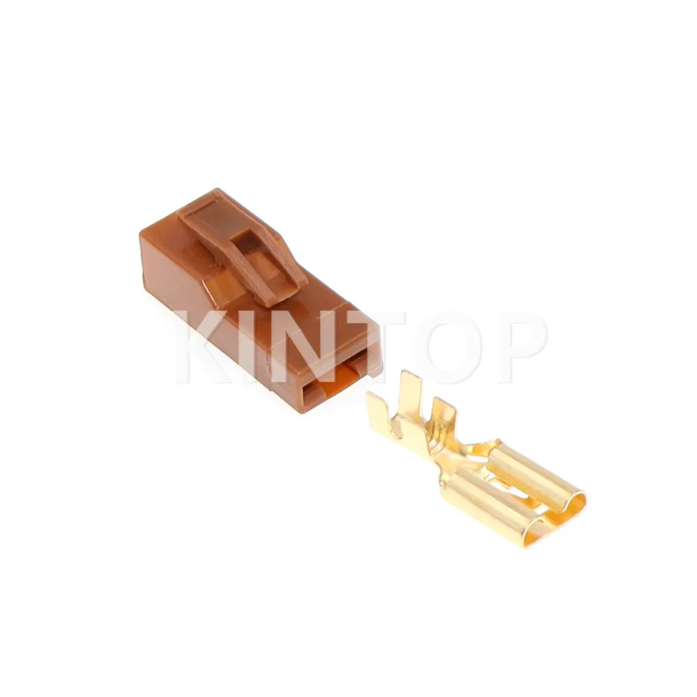 1 Set 1 Pins 9.5 Series Automobile Fuse Box Cable Harness Plug AC Assembly with Terminal For BYD 927415-2 357915971A