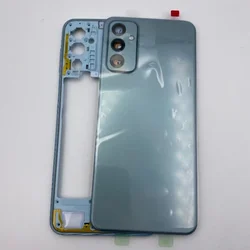 Housing Middle Frame Bezel with Battery + Camera Lens Cover Case for Samsung Galaxy M23 5G M236