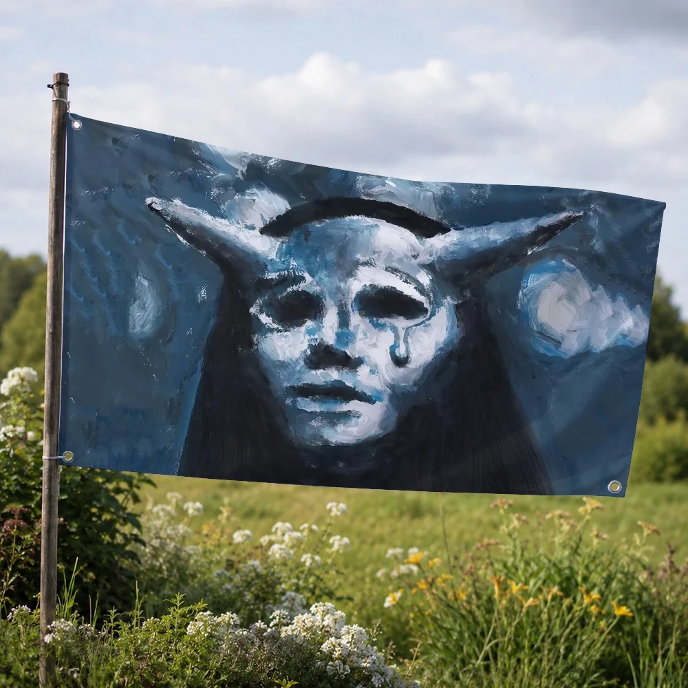 Singer Kidd Voodoo Outdoor Flag for Home Camping Party Club Decor Garden Yard Wall Hanging Banner