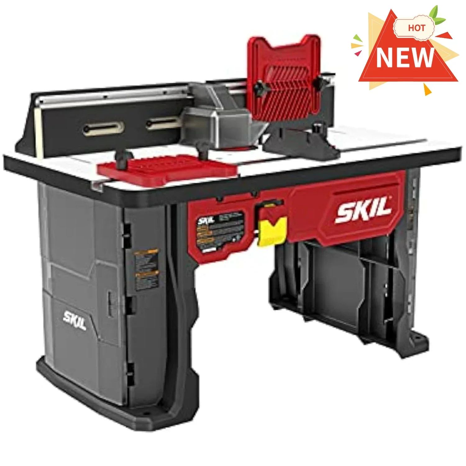 SRT1039 Benchtop Portable Router Table with Dual Sided Integrated Bit Storage | USA