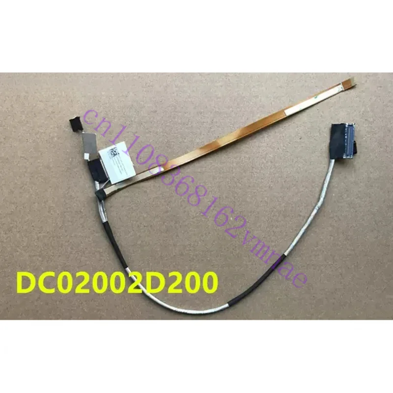Cable flexible de pantalla de vídeo para ordenador portátil, 4 unidades, para Lenovo YOGA 710-14 710-14IKB 710-14ISK DC02002D200 5D10L47419 30Pin