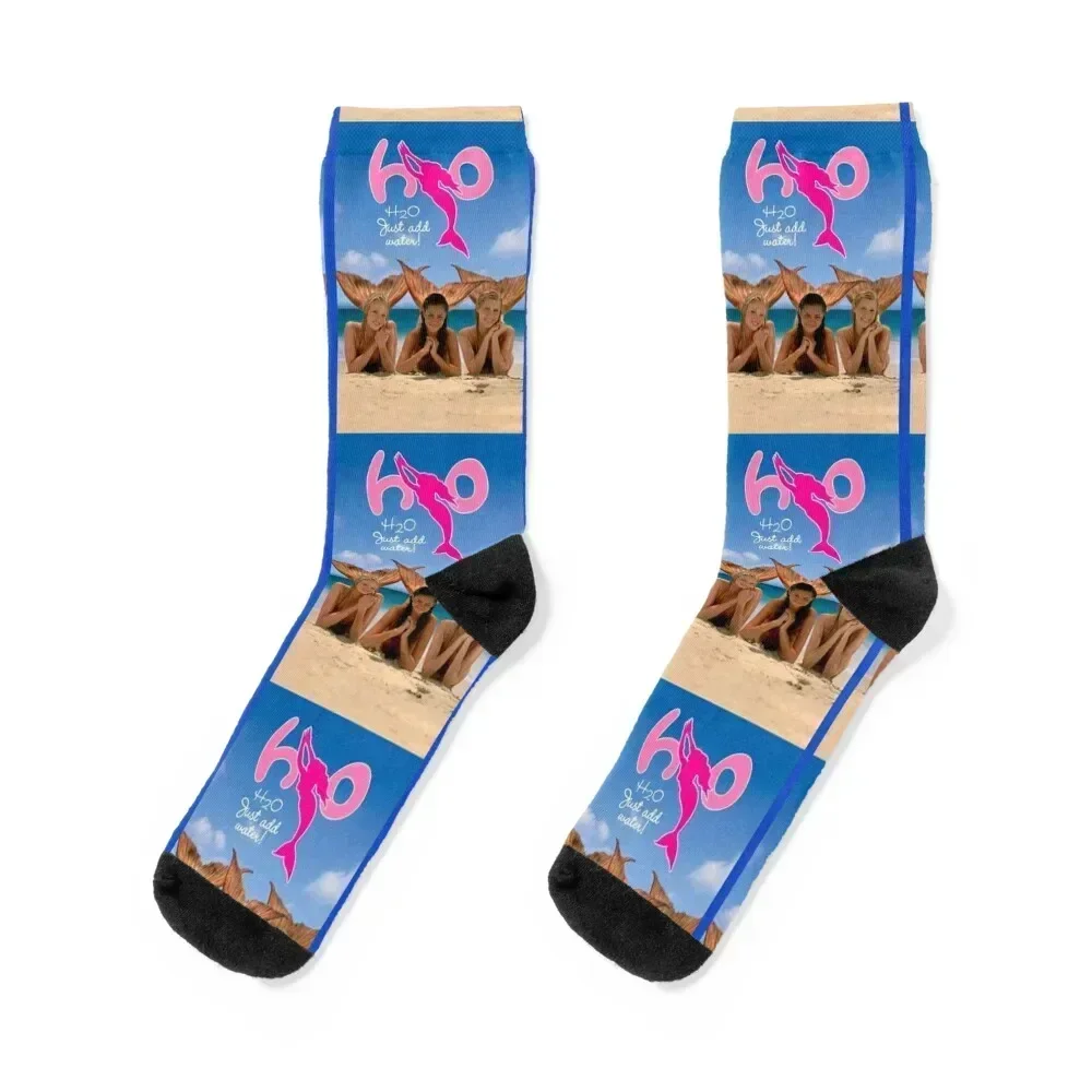 

h20 just add water Socks Rugby halloween sport christmas stocking Designer Man Socks Women's