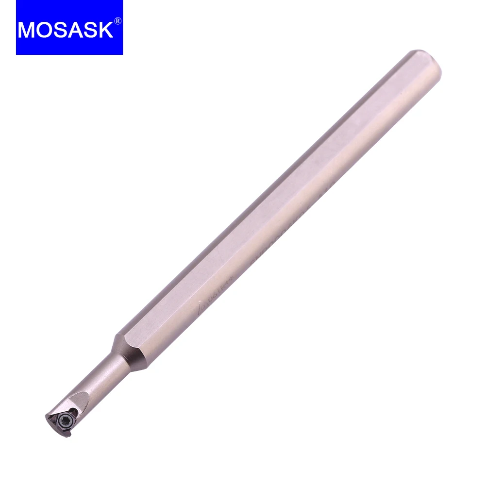 MOSASK 1PC SNR CNC Internal Turning Cutter Threaded Shank Thread Carbide Inserts Lathe Threading Tools Holders