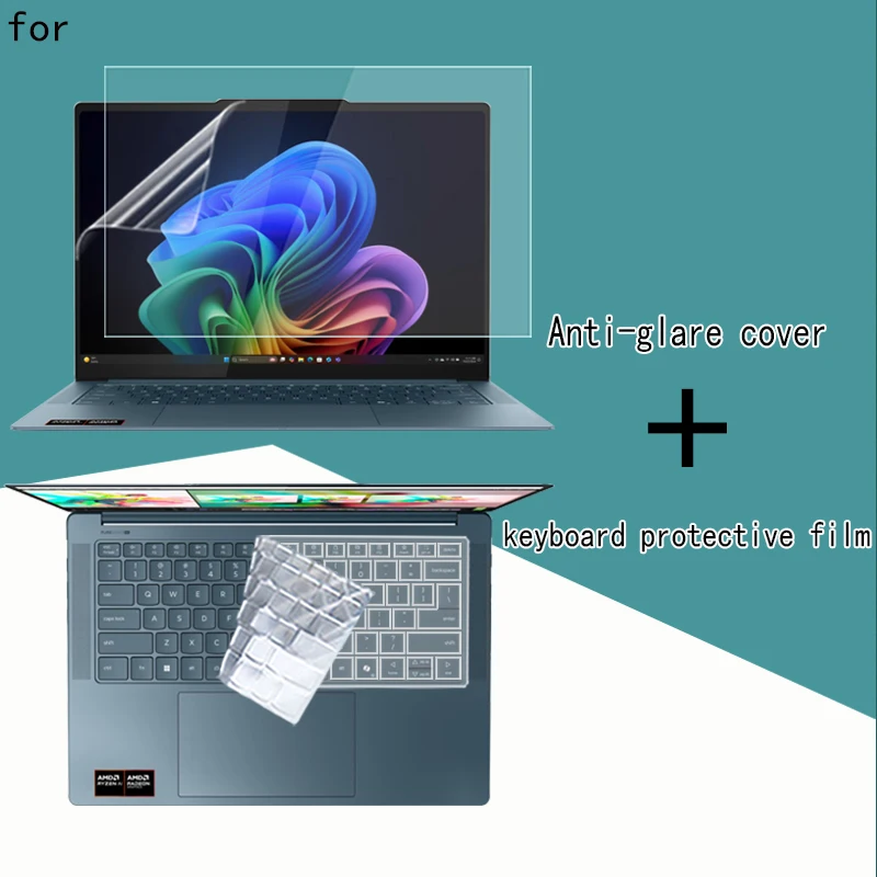 Cubierta de teclado ultrafina/antideslumbrante/anti-azul para ordenador portátil Lenovo Yoga Pro 7 14IAH10/7i Aura Edition