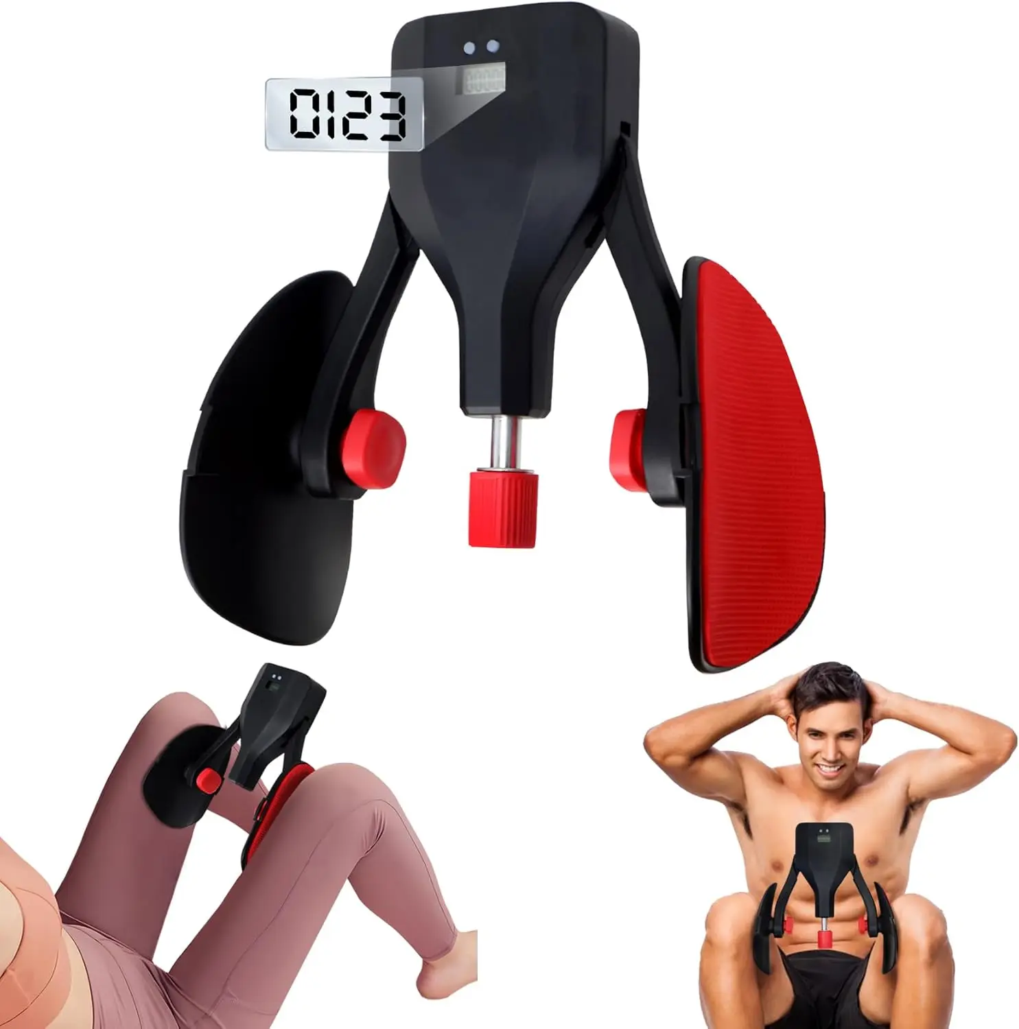 Thigh Master, 77 lbs Adjustable Resistance Kegel Exercise Machine with Counter, Pelvic Floor Exercise Devices, Inner Thigh Exer