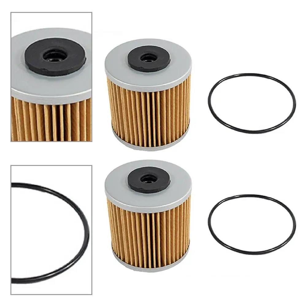 Hydraulic Filter Set 2PCS for 71943 71943 Compatible with For Gravely 21548300 and 5101987x2 Trans Axle Applications