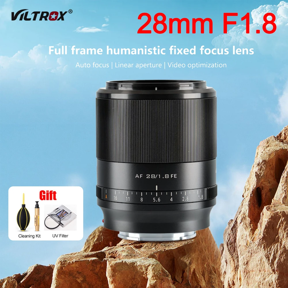 

Viltrox 28mm F1.8 Lens for Sony E / Nikon Z Camera Full Frame Auto Focus Fast Wide-Angle Prime Lens For Sony A7R A7C A7SIII