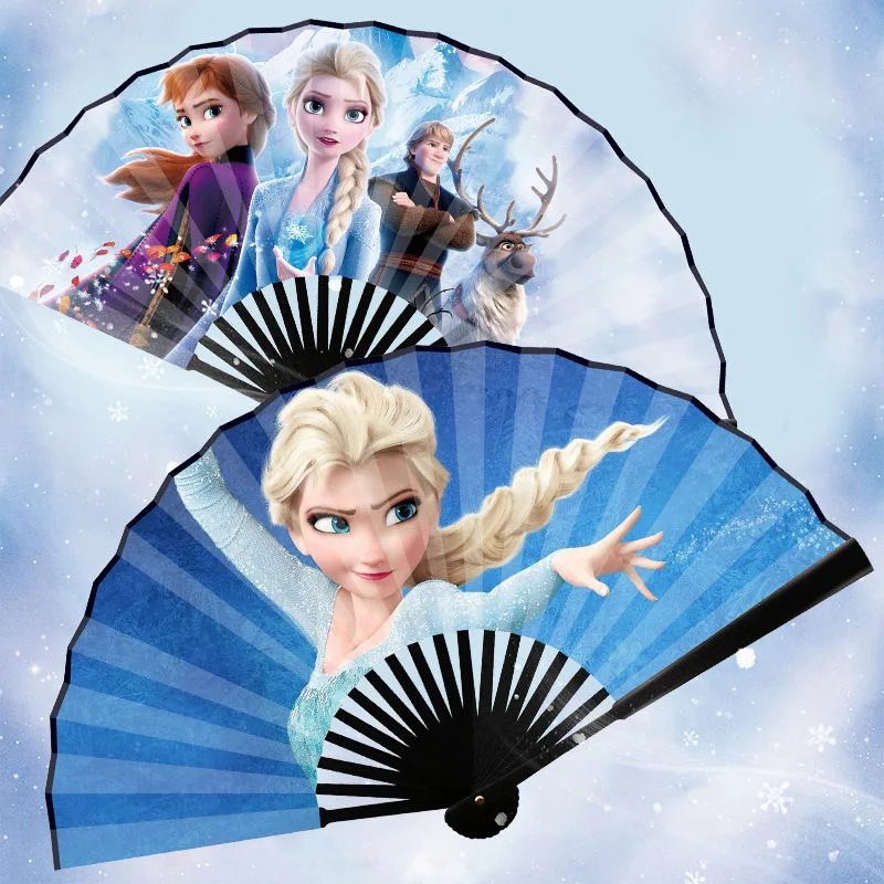 Disney Mới Bé Gái Công Chúa Frozen Quạt Làm Đẹp Bộ Đồ Chơi Thời Trang Đồ Chơi Nhà Chơi Quà Tặng