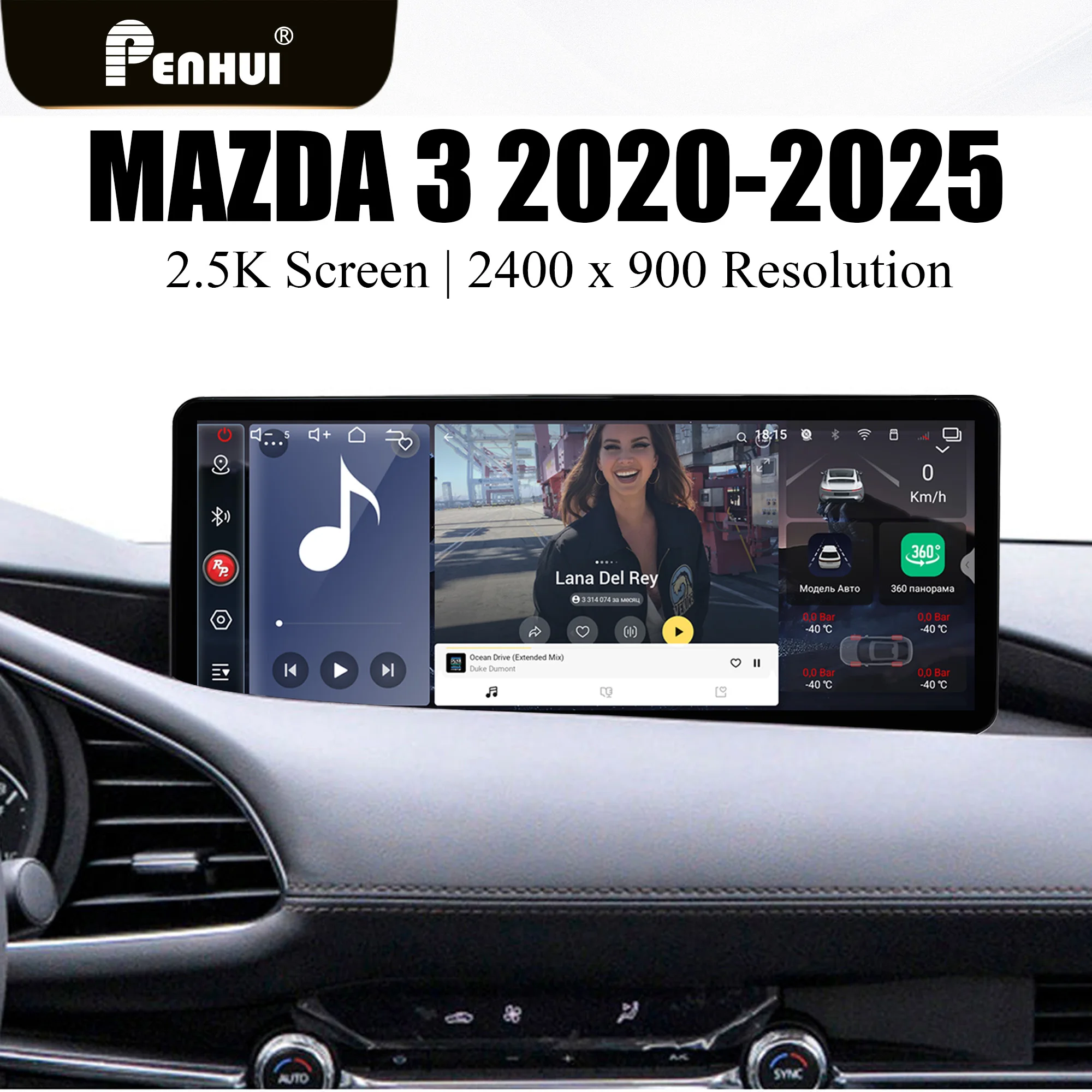 

12.3 inch Redpower for Mazda3 2020-2022 Crystal Sound 850 Pro Max Android Car Radio Player Screen CarPlay DVD DSP