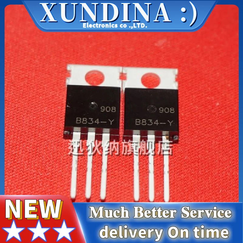 10PCS/LOT 2SB834 B834-Y B834 TO-220  new and original IC