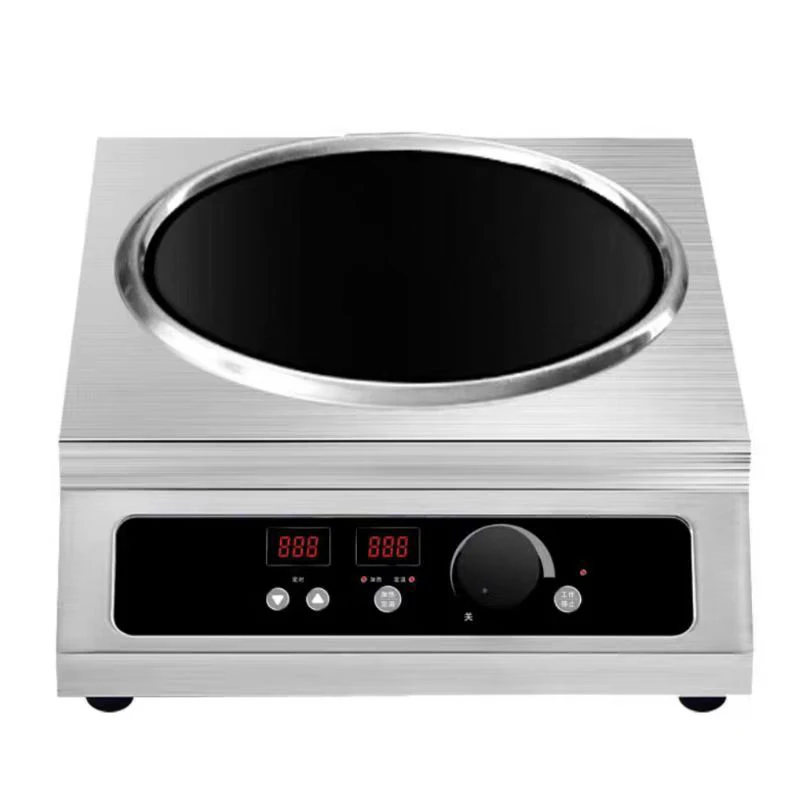

Индукционная плита HENITUER C353 с вогнутой поверхностью, из нержавеющей стали, энергосберегающая, для коммерческих кухонь
