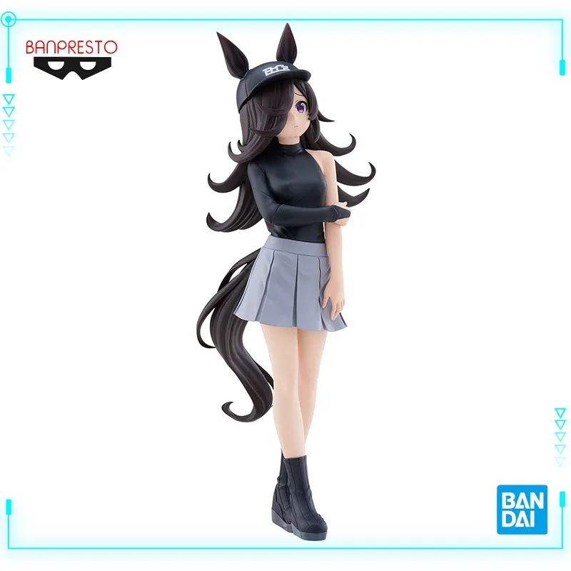 

Bandai Original Genuine Banpresto Аниме Umamusume: Pretty Derby BoC'z Рисовый душ в роли Oriza 18 см Коллекции Модель игрушки Фигурки