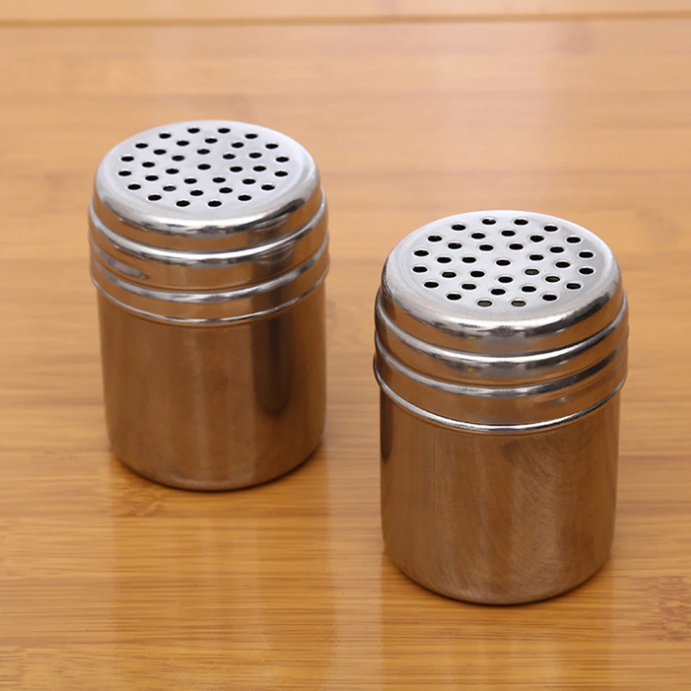 

12 шт., металлический шейкер для приправ, порошок для перца, сахара, влагостойкий пылезащитный чехол, кухонный инструмент для приготовления пищи, инструмент для выпечки, барбекю, специй
