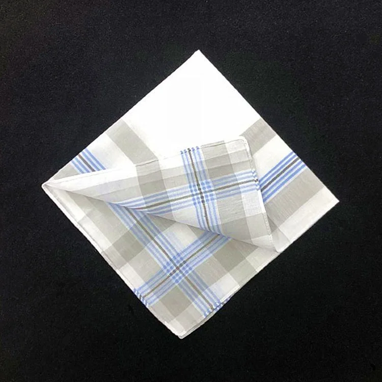 12pçs 40*40cm lenço de homem em algodão colorido luz, lenço masculino pequeno cachecol quadrado refrescante absorção de suor