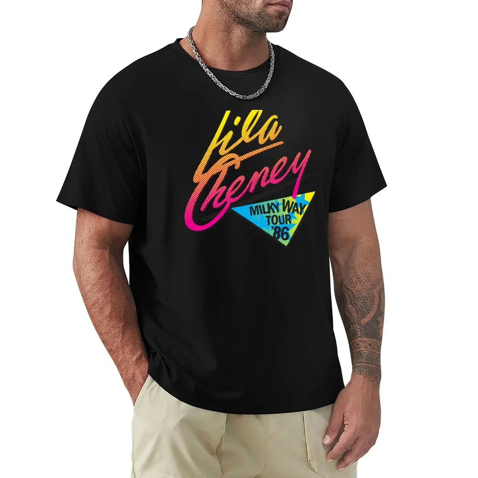 Lila Cheney Milky Way Tour 86 T-Shirt for a boy blanks mens t shirts pack